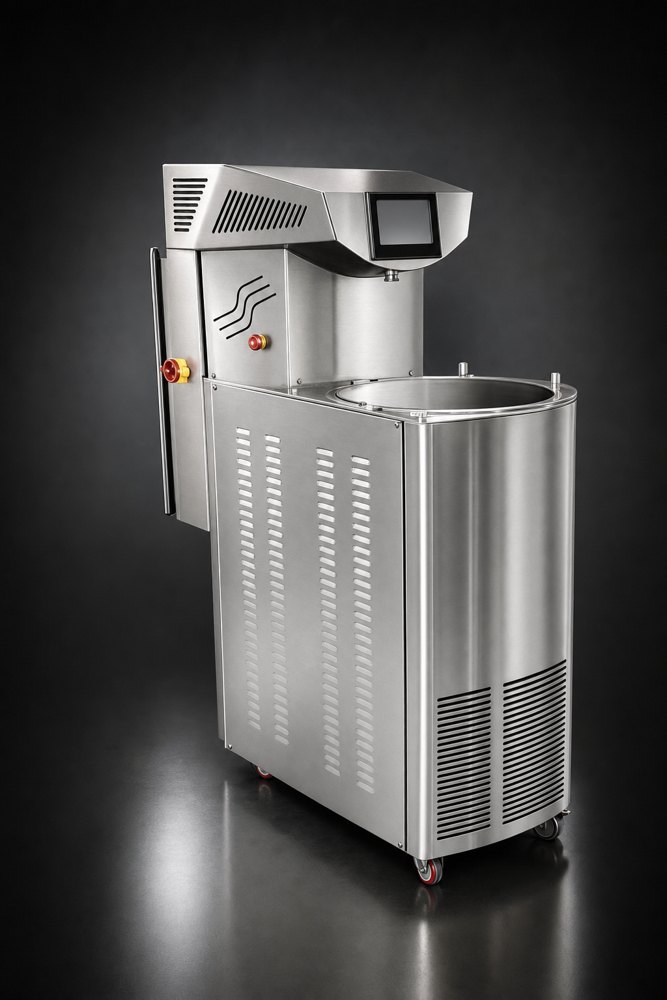 Machine de tempérage du chocolat