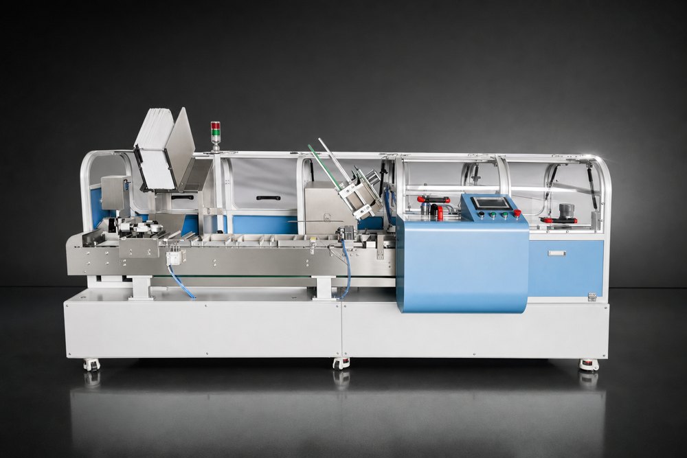 Machine de mise en boîte carton