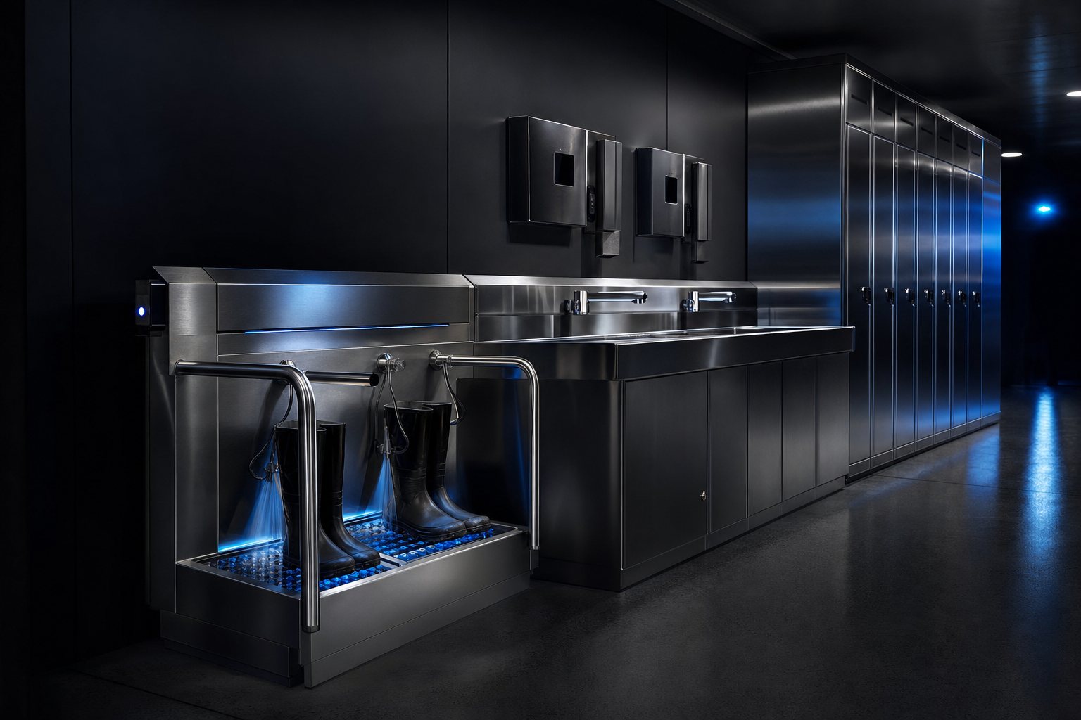 Hygiène, lavage et atelier — Rhynox